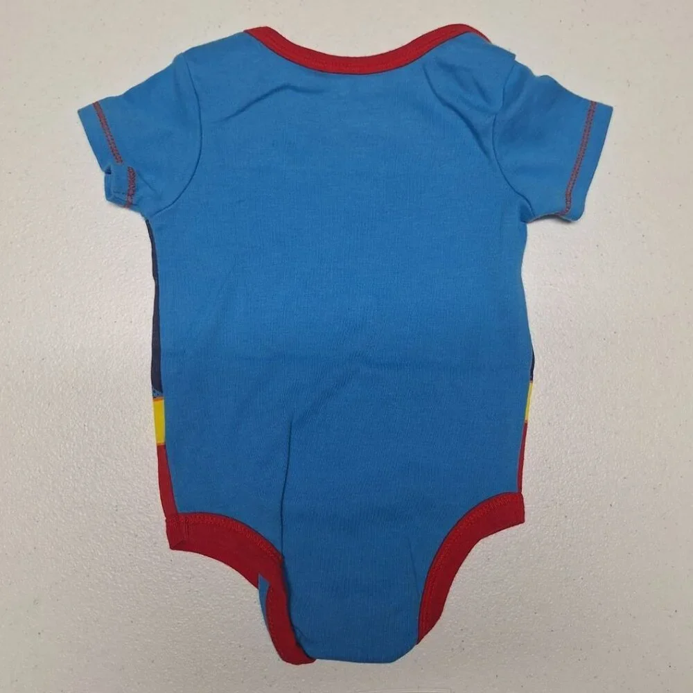 Superman Baby One Piece Infant 3 6‎ Months Costume NICU Hero DC Comics Mighty